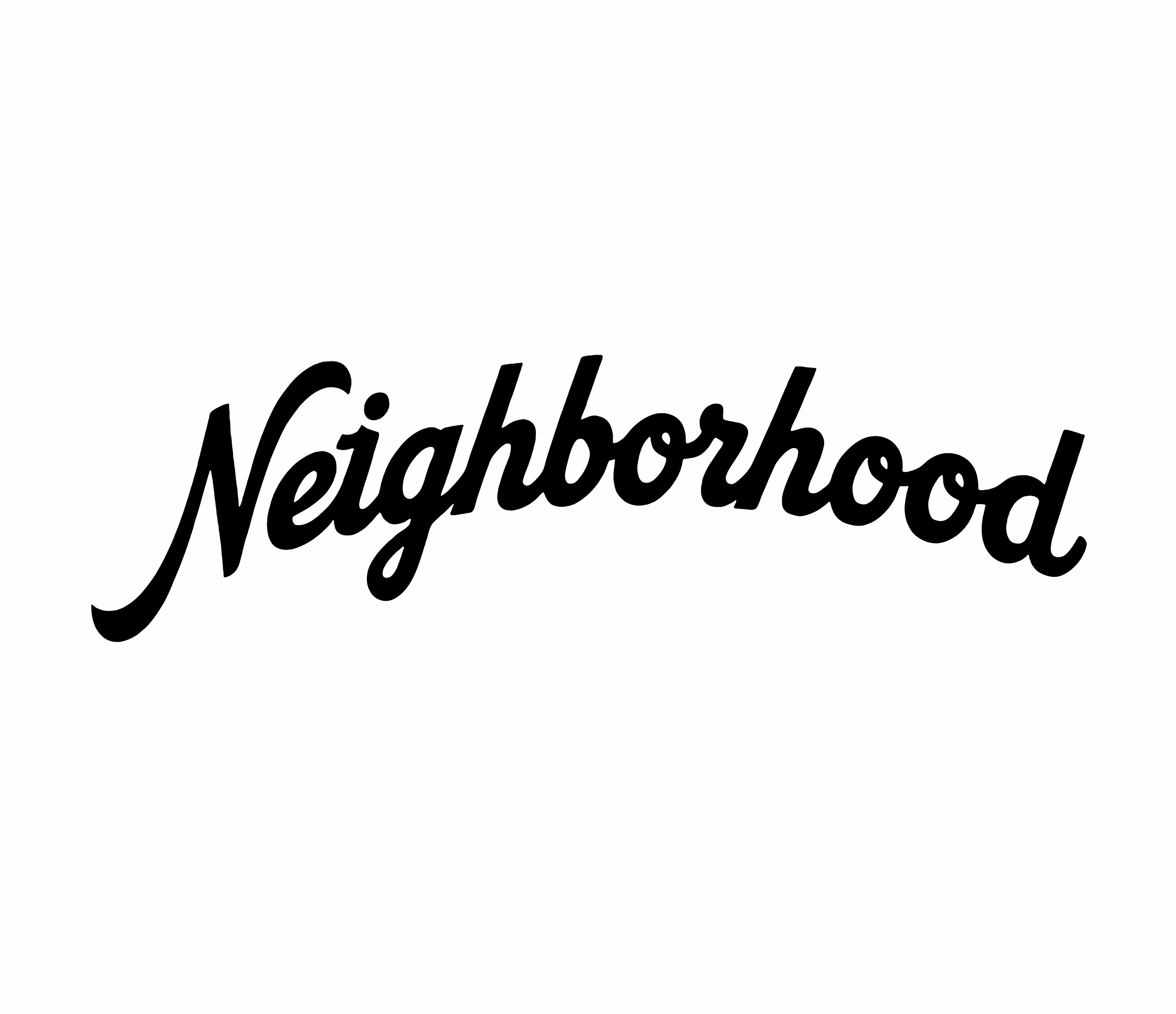 NE1GHBORHOOD CASUAL CURSIVE