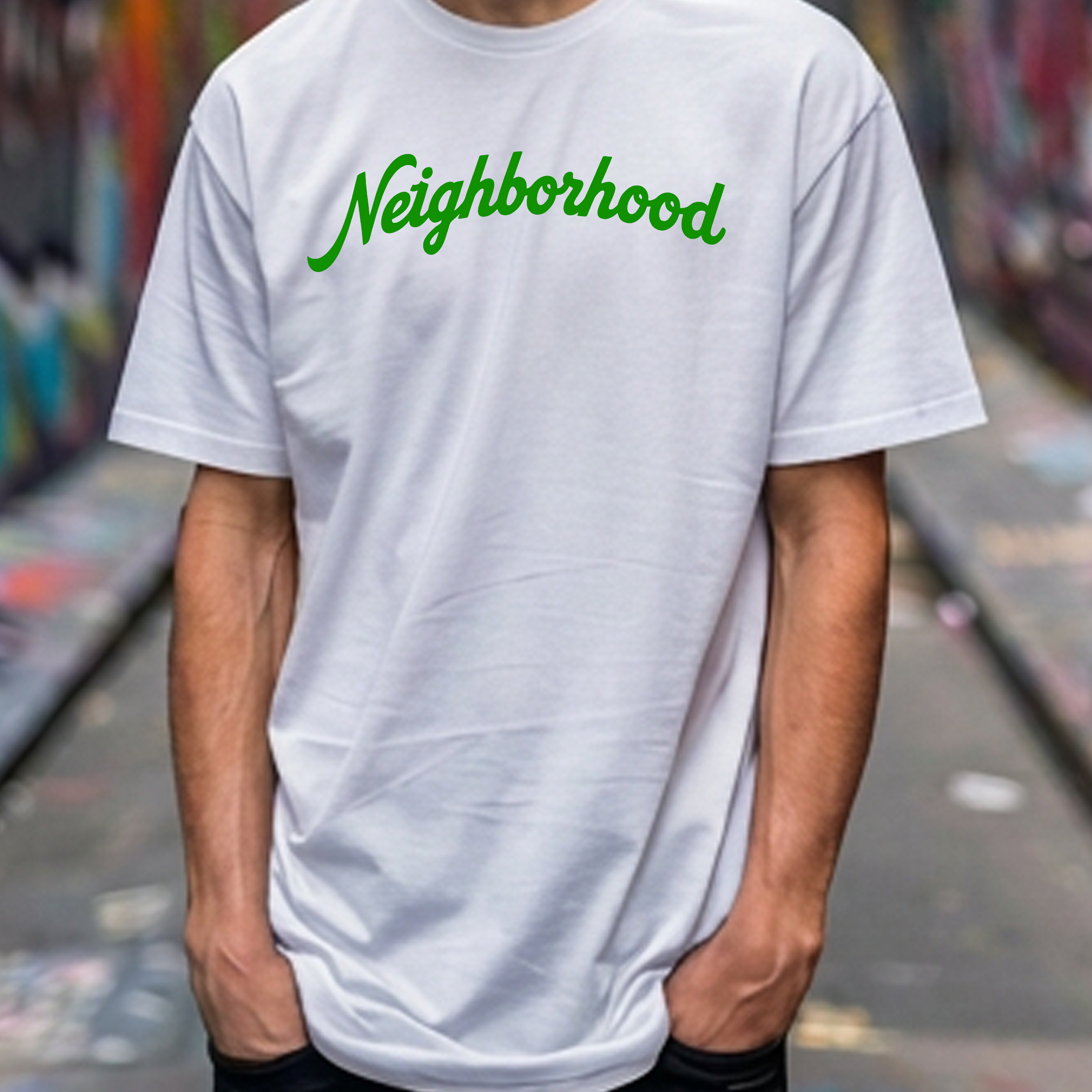 NE1GHBORHOOD CASUAL CURSIVE