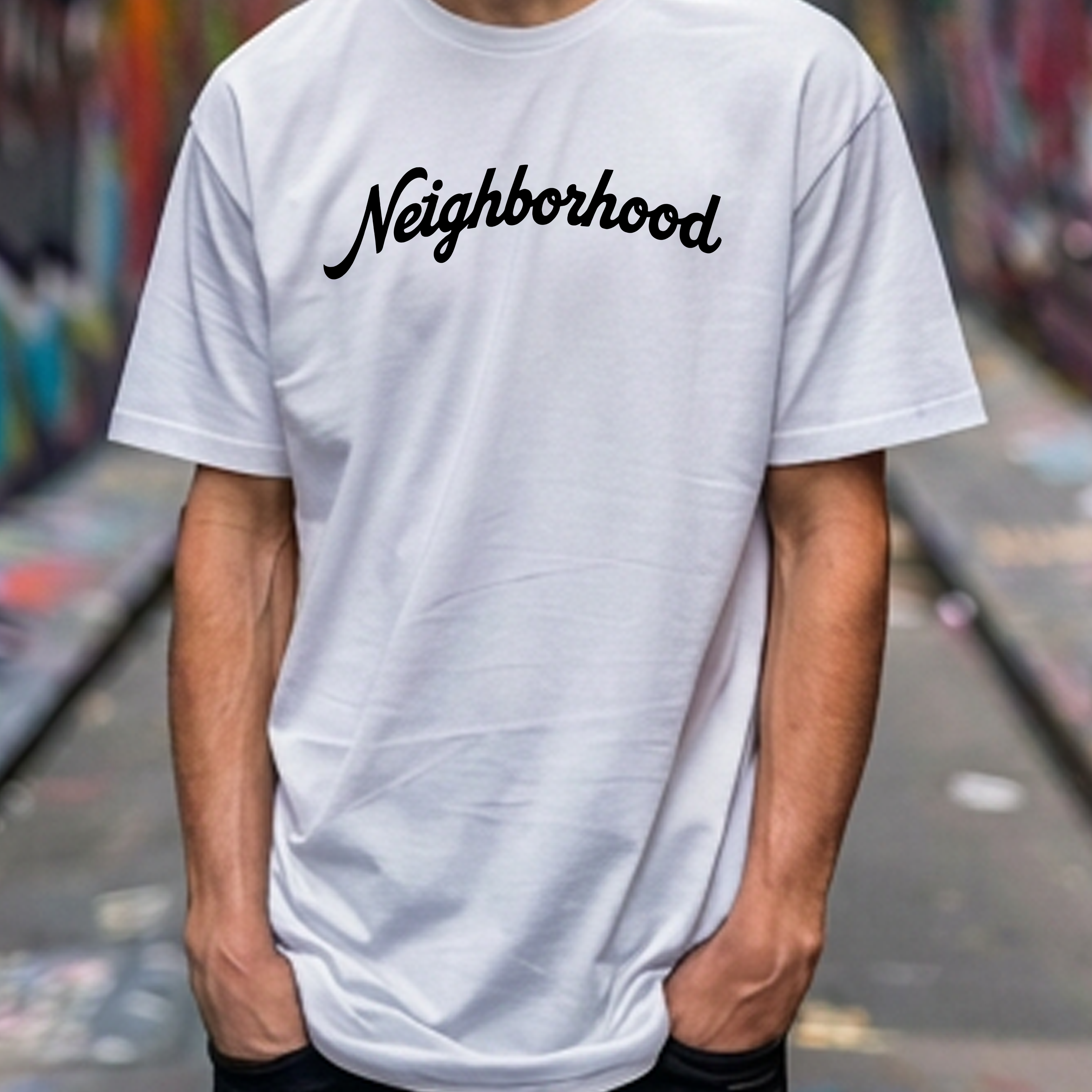 NE1GHBORHOOD CASUAL CURSIVE