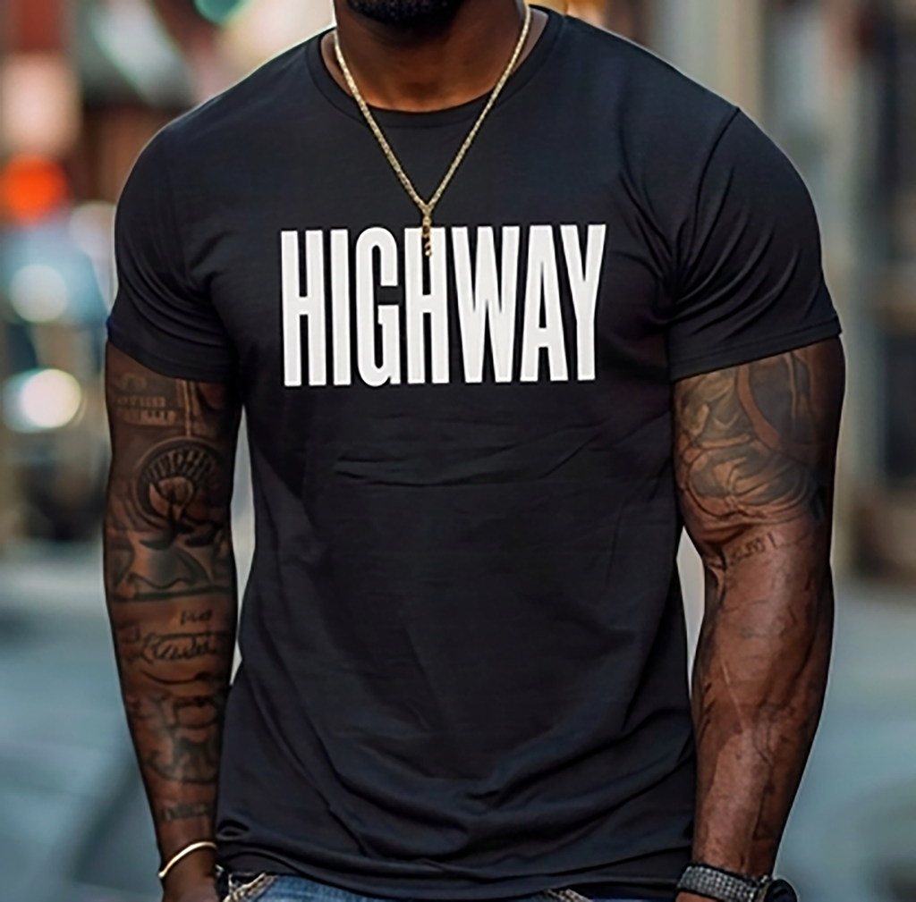 HIGHWAY BLOCK LETTER